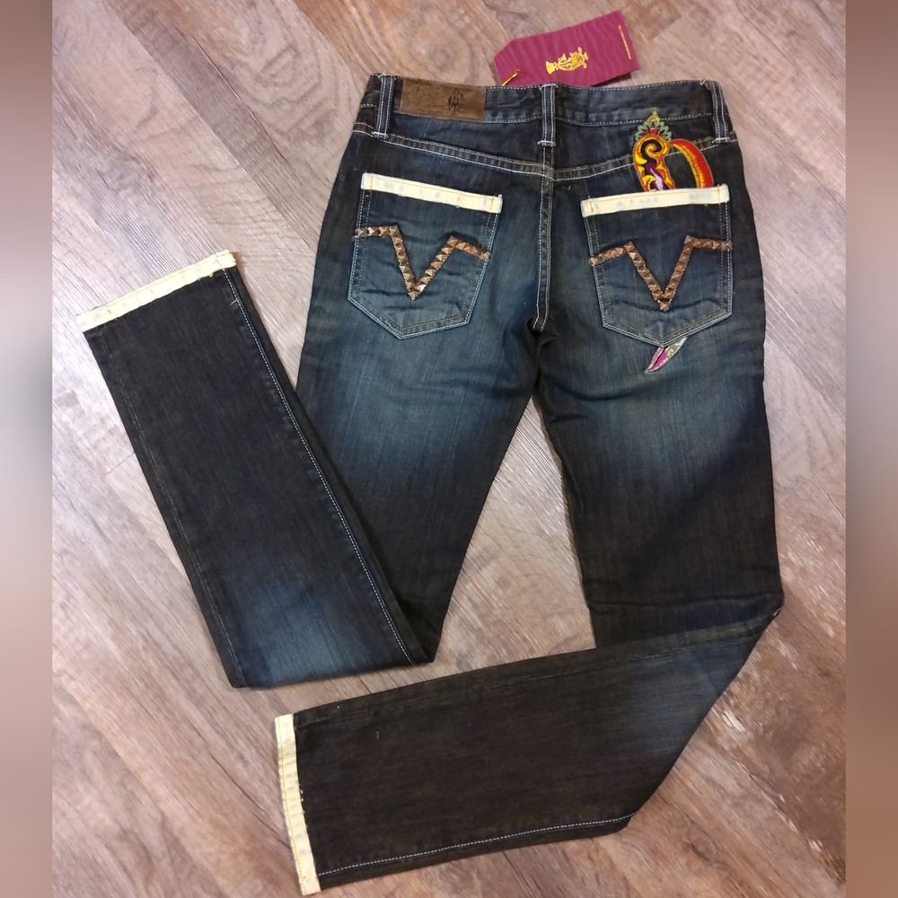 Christian Audigier Harrison Dagger V Jeans NWT